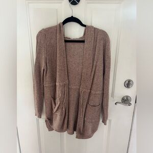 Hooded cardigan. Size medium